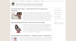 Desktop Screenshot of mygynecologist.net